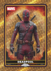 Deadpool Base SuperFractor - 2025 Topps Deadpool Chrome