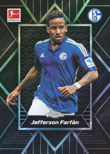 Jefferson Farfan Shadow Etch - 2025-26 Topps Chrome Bundesliga Soccer