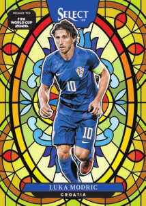 Luka Modric Stained Glass - 2025-26 Panini Select Road To FIFA World Cup 2026 Soccer