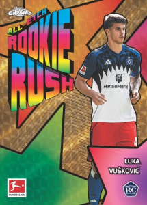 Luka Vuskovic All Etch Rookie Rush - 2025-26 Topps Chrome Bundesliga Soccer