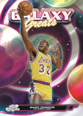 Magic Johnson Galaxy Greats - 2025-26 Topps Cosmic Chrome Basketball