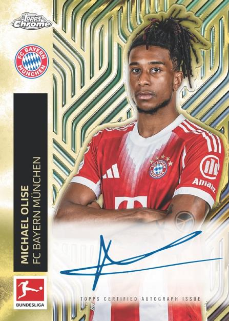 2025-26 Topps Chrome Bundesliga Soccer Breaker's Delight