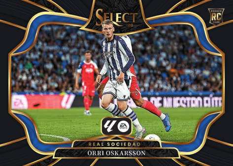Orri Oskarsson Base Field Level Black - 2025-26 Panini Select La Liga Soccer