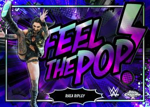 Rhea Ripley Feel the Pop - 2026 Topps Chrome WWE