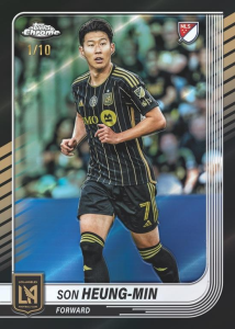 Son Heung-Min Base Black Refractor - 2025 Topps MLS Chrome Soccer