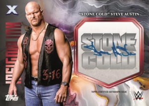 Stone Cold Insignia Ink - 2025 Topps WWE Exalted