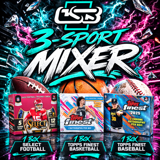 Three Sport Mixer Card – Friday Multisport Mixer #1 Tiered Random