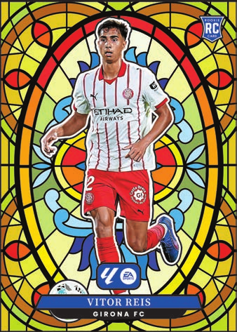 Vitor Reis Stained Glass - 2025-26 Panini Select La Liga Soccer