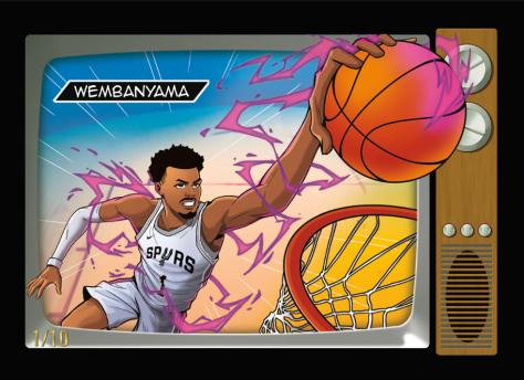 Wembanyama Anime - 2025-26 Bowman Basketball