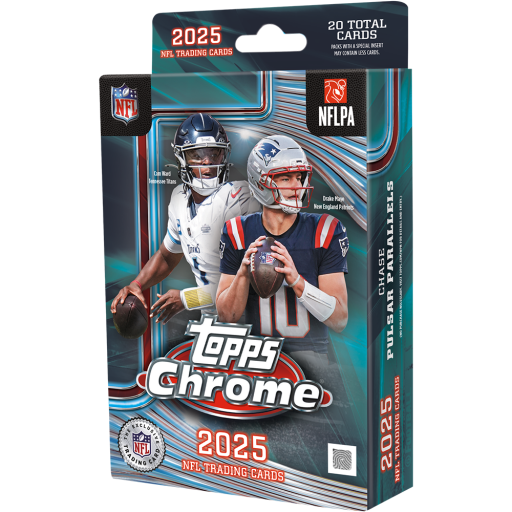2025 Topps Chrome Football Hanger