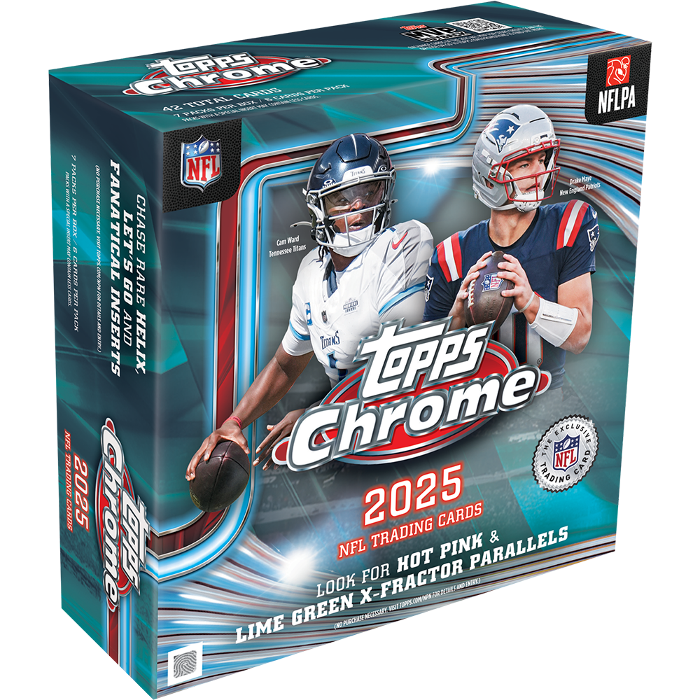 2025 Topps Chrome Football Mega