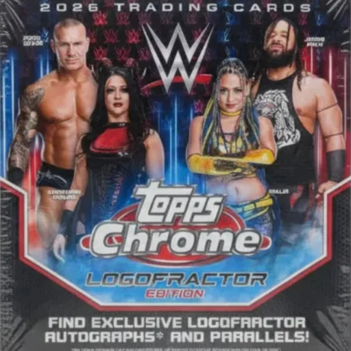 2026 Topps Chrome WWE Logofractor