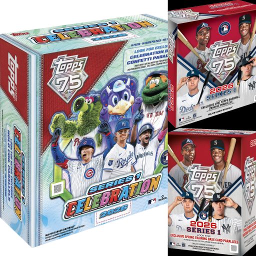 2026 Topps Series 1 Mega Value 12 Box Baseball Mixer #1 Random Teams