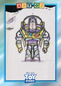 Buzz Lightyear Sketch - 2025 Topps 30 Years of Toy Story