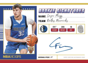 Cooper Flagg Rookie Signatures - 2025-26 Topps Hoops Basketball