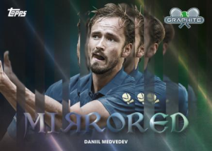 Daniil Medvedev Mirrored Case Hits - 2026 Topps Graphite Tennis