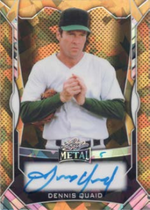 Dennis Quaid Autograph - 2026 Leaf Metal Pop Century