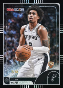 Dylan Harper Pixel Burst Black Hobby  - 2025-26 Topps Hoops Basketball
