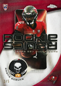 Emeka Eguba Rookie Relics - 2025 Topps Chrome Football