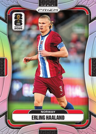 Erling Haaland Base Silver - 2026 Panini Prizm World Cup Soccer