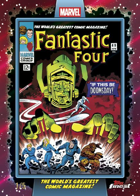 Fantastic Four Red Refractor - 2026 Topps Finest Fantastic Four