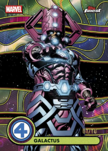 Galactus Black Lava Refractor - 2026 Topps Finest Fantastic Four