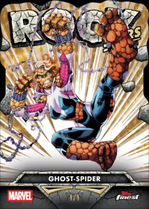 Ghost Spider Rock - 2026 Topps Finest Fantastic Four