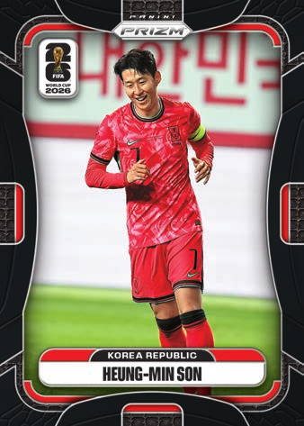 Heung-Min Son Base Black - 2026 Panini Prizm World Cup Soccer