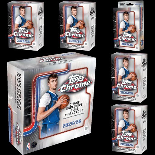 2025-26 Topps Chrome Basketball The Last of Omni's Retail 7 Box Mixer #1 Random Teams