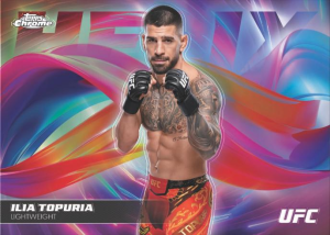 Ilia Topuria Helix - 2026 Topps Chrome UFC