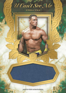John Cena U Can't See Me Relics - 2025 Topps Royalty WWE