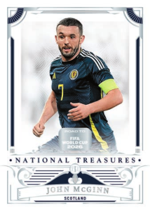 John McGinn Base - 2025-26 Panini National Treasures Road to World Cup Soccer