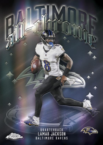 Lamar Jackson All Chrome - 2025 Topps Chrome Football