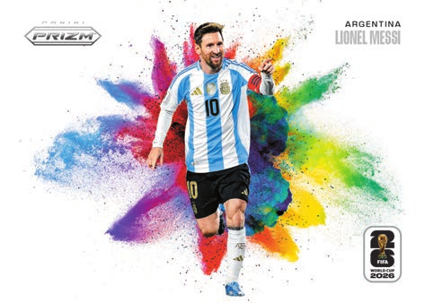 Lionel Messi Color Blast - 2026 Panini Prizm World Cup Soccer