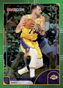 Luka Doncic Base Green Hoops - 2025-26 Topps Hoops Basketball