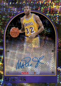 Magic Johnson 1989 Signatures Light Burst - 2025-26 Topps Hoops Basketball