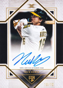 Nick Kurtz Autograph - 2025 Topps Definitive Baseball
