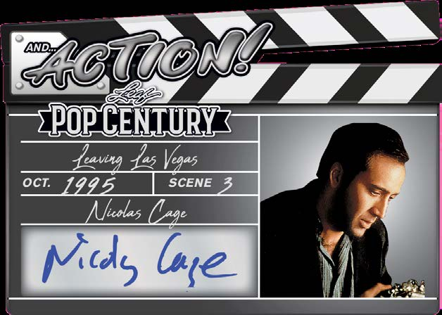 Nicolas Cage And Action Autograph - 2026 Leaf Metal Pop Century