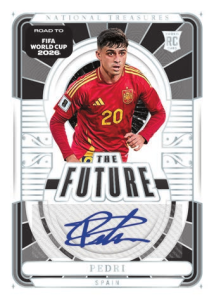 Pedri The Future Autograph - 2025-26 Panini National Treasures Road to World Cup Soccer