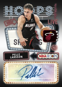 Pelle Larsson Hoops Signs Live Auto - 2025-26 Topps Hoops Basketball
