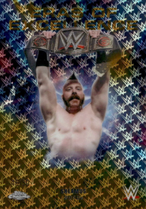 Sheamus Eras of Excellence Gold - 2026 Topps Chrome WWE Logofractor