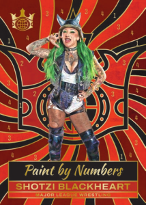 Shotzi Blackheart Paint by Number - 2026 Panini Ring Royalty Major League Wrestling