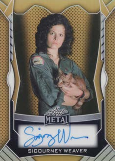 Sigourney Weaver Autograph - 2026 Leaf Metal Pop Century