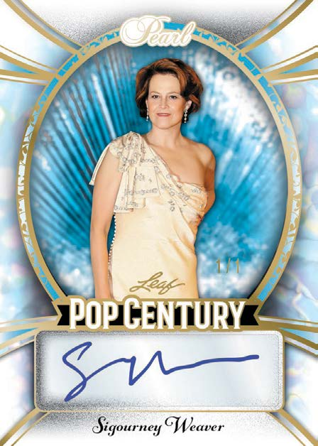 Sigourney Weaver Pearl Autograph - 2026 Leaf Metal Pop Century