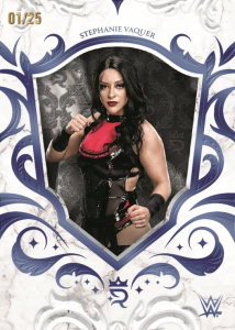 Stephanie Vaquer Base Blue - 2025 Topps Royalty WWE