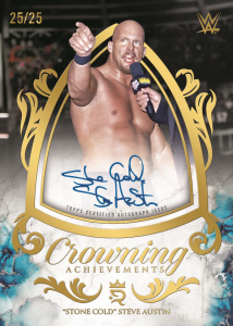 Stone Cold Steve Austin Crowning Achievements - 2025 Topps Royalty WWE