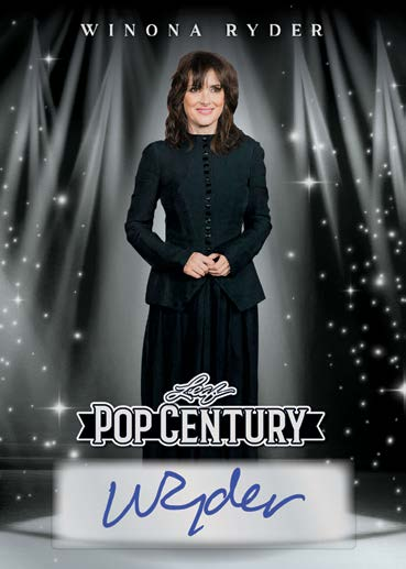 Winona Ryder Autograph - 2026 Leaf Metal Pop Century