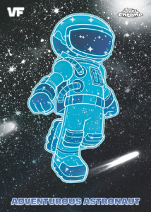 Adventurous Astronaut - 2026 Topps Chrome VeeFriends