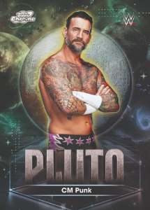 Cm Punk Planetary Pursuit Pluto - 2026 Topps Cosmic Chrome WWE