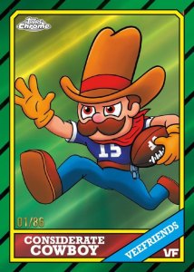 Considerate Cowboy - 2026 Topps Chrome VeeFriends